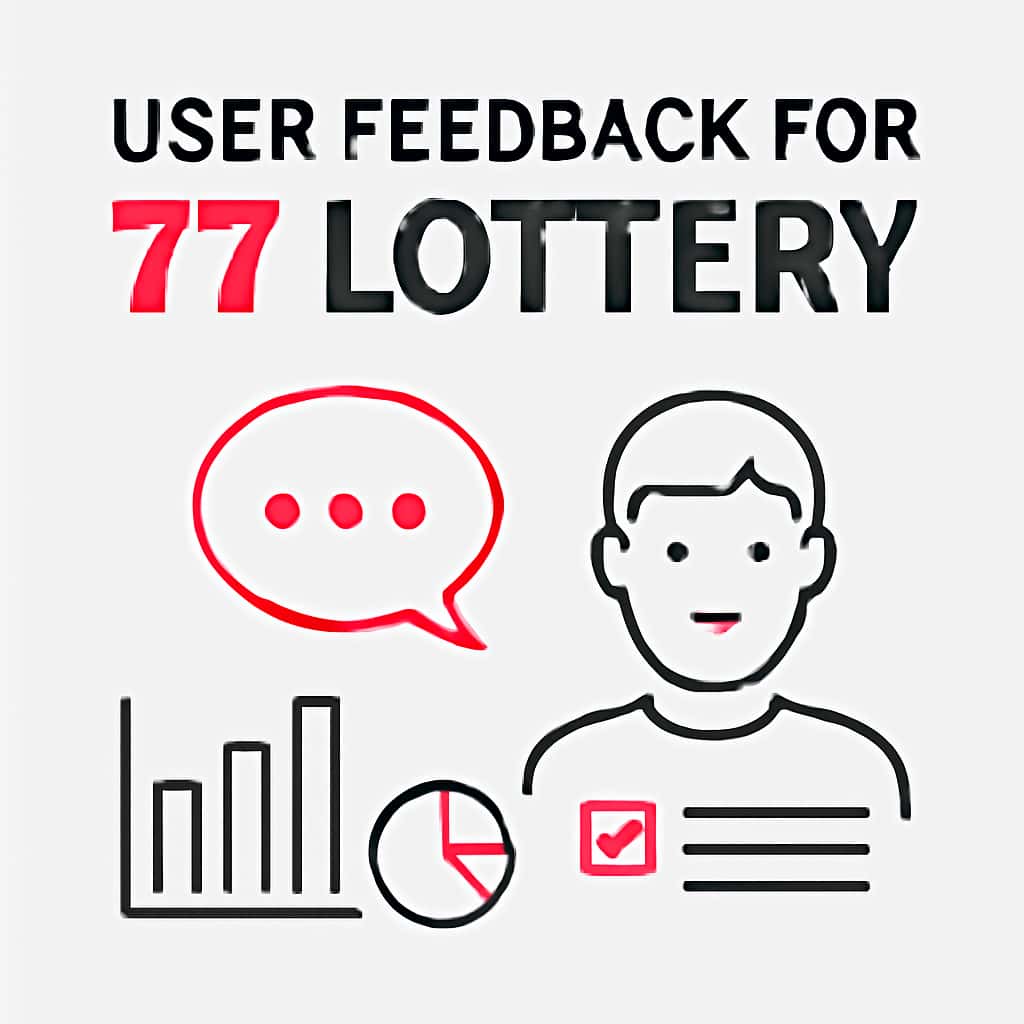 Diagram illustrating user feedback for 77 Lottery.