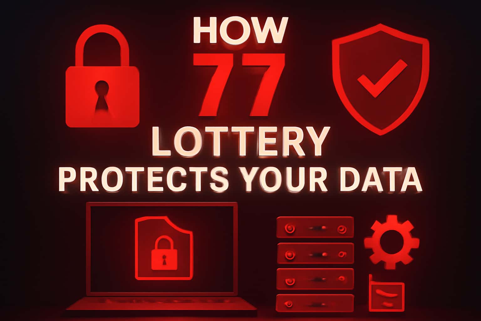 An informative depiction of data protection strategies at 77 Lottery.
