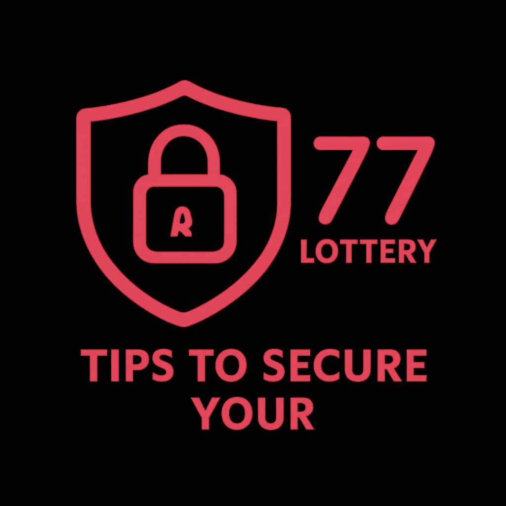 Icon representing account security for 77 Lottery.
